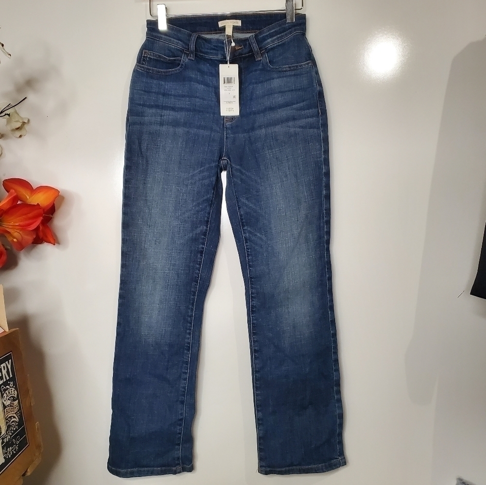 Eileen Fisher NEW aging ankle boot jeans